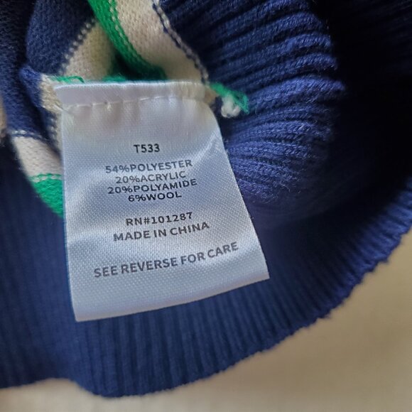 ALEXIA ADMOR Savannah Cardigan in Navy Women's T533 Size M - Picture 15 of 16